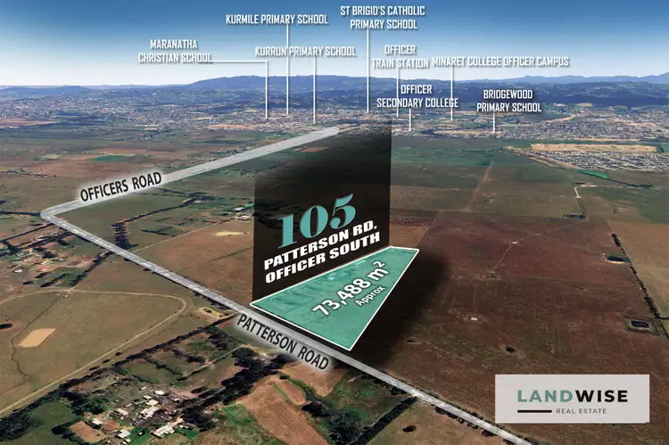Second view of Homely land listing, 105 Patterson Road, Officer South VIC 3809