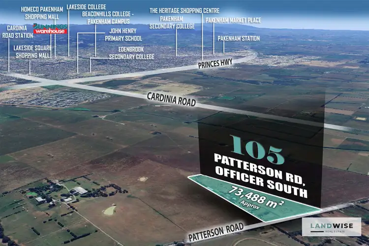 Third view of Homely land listing, 105 Patterson Road, Officer South VIC 3809
