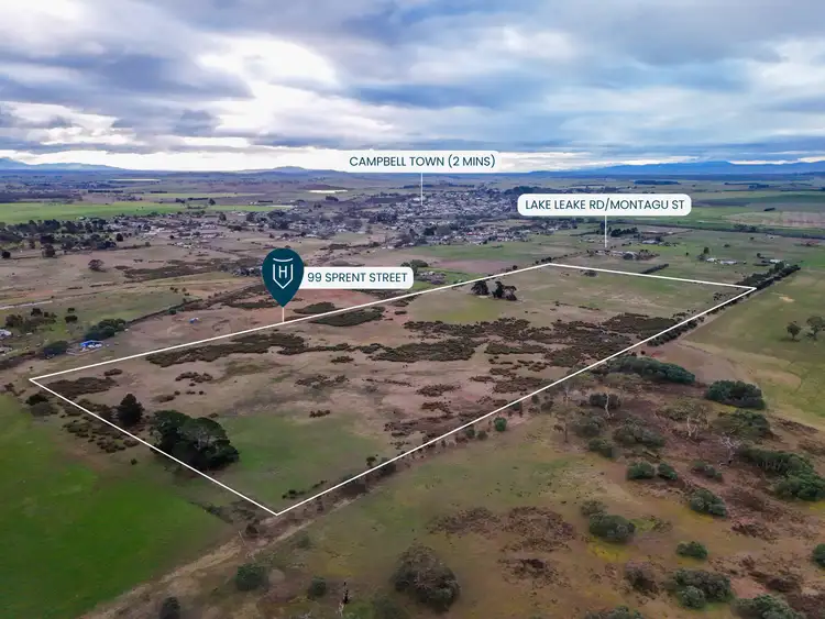 Main view of Homely land listing, 99 Sprent Street and 13-21 Montagu Street, Campbell Town TAS 7210