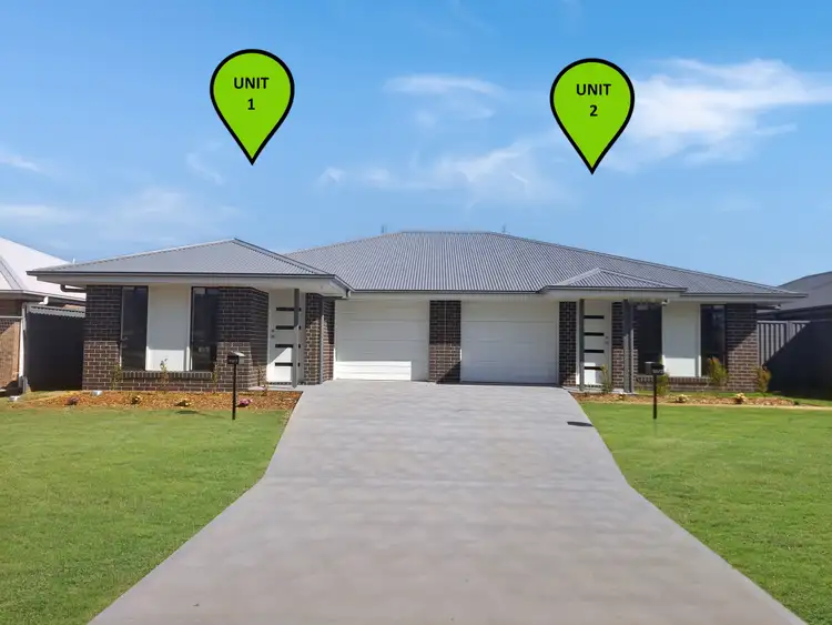Main view of Homely semi-detached listing, 2/19 Riparian Circuit, Cessnock NSW 2325