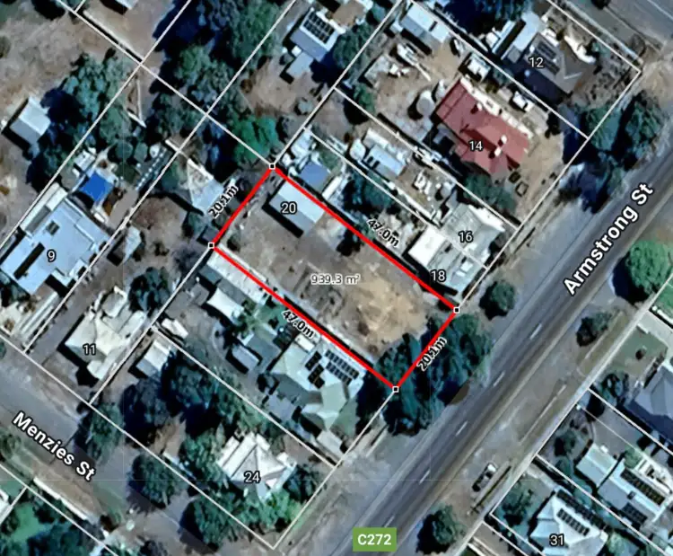 Main view of Homely land listing, 20 Armstrong Street, Charlton VIC 3525