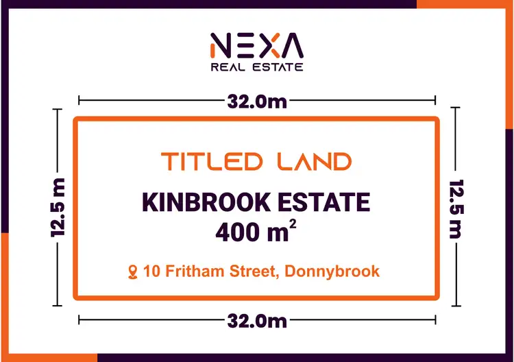 Main view of Homely land listing, 10 Fritham Street, Donnybrook VIC 3064