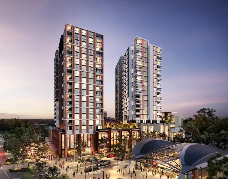 Main view of Homely apartment listing, 1506/2 Mandala Parade, Castle Hill NSW 2154