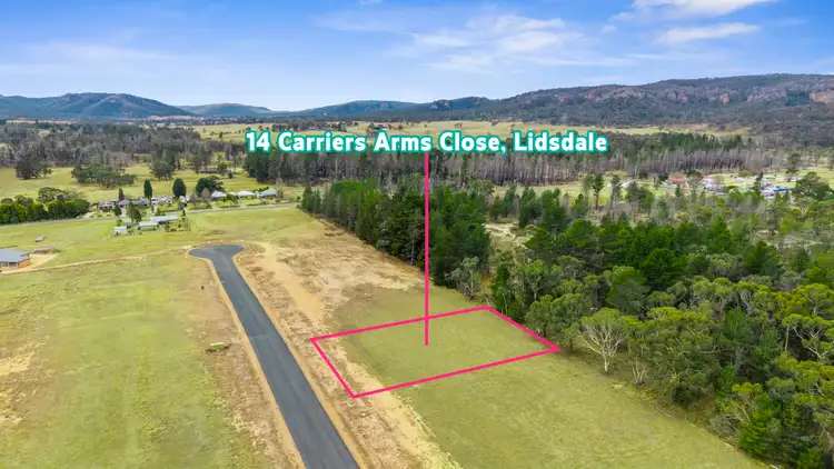 Third view of Homely land listing, 14 Carriers Arms Close, Lidsdale NSW 2790