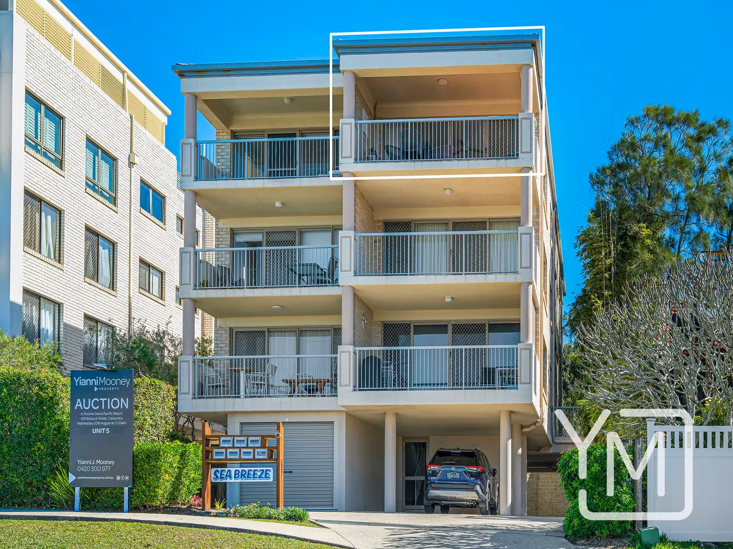 Main view of Homely apartment listing, 5/6 Mahia Terrace, Kings Beach QLD 4551