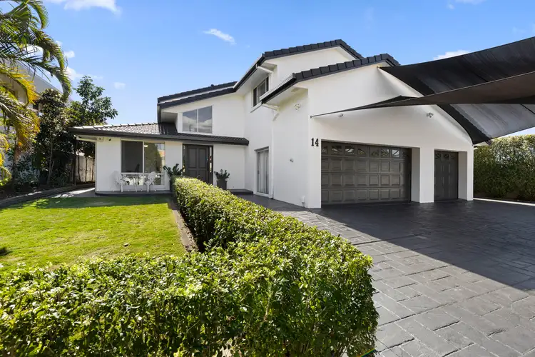 Main view of Homely house listing, 14 Cayman Drive, Clear Island Waters QLD 4226