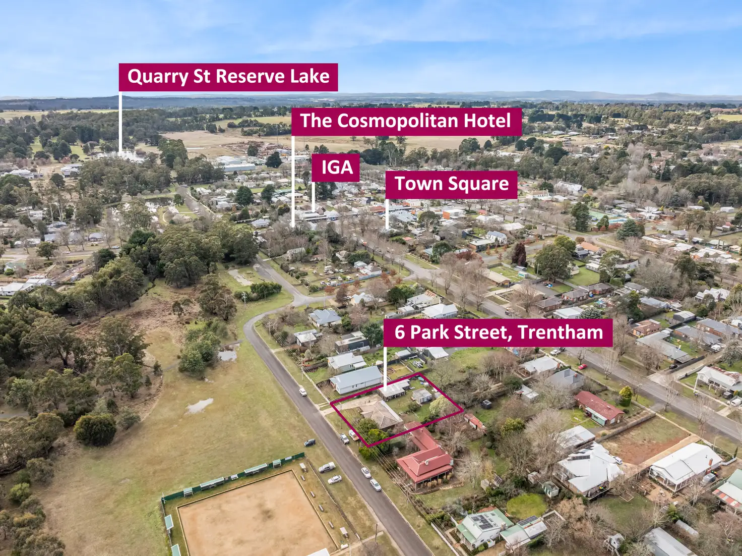 Main view of Homely house listing, 6 Park Street, Trentham VIC 3458
