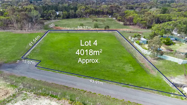 Main view of Homely land listing, 90B Knights Park Crescent, Bannockburn VIC 3331