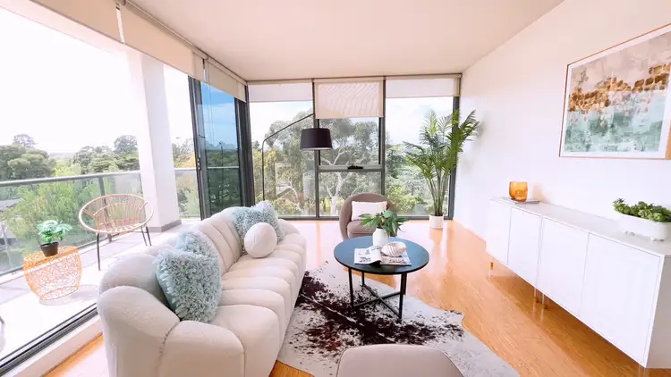 Second view of Homely apartment listing, 401/40 Burgundy Street, Heidelberg VIC 3084