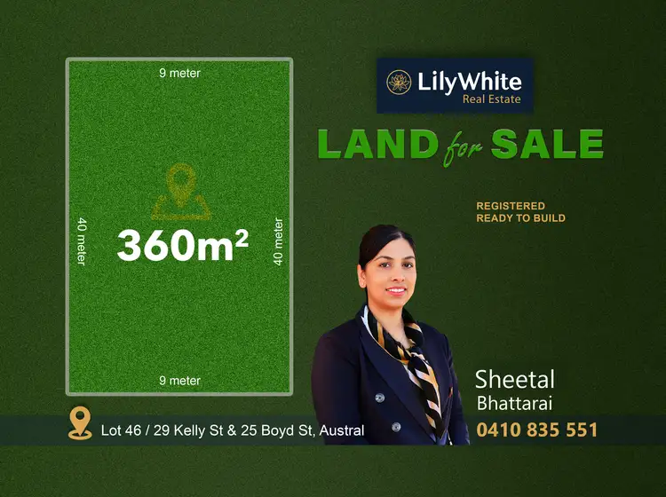 LOT 46, 29 Kelly Street, Austral NSW 2179