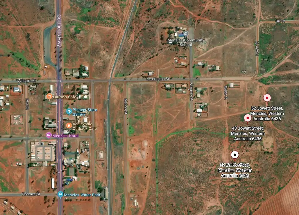 Main view of Homely land listing, 43 Jowett Street, Menzies WA 6436