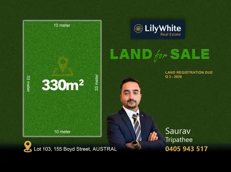 LOT 103, 155 Boyd Street, Austral NSW 2179