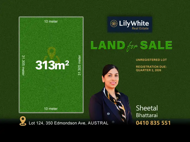 LOT 124, 350 Edmondson Avenue, Austral NSW 2179