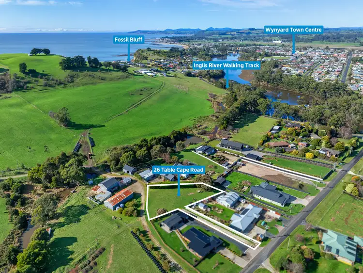 Second view of Homely land listing, 26 Table Cape Road, Wynyard TAS 7325