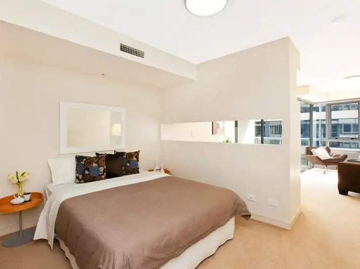 Third view of Homely studio listing, 1103/79-81 Berry Street, North Sydney NSW 2060