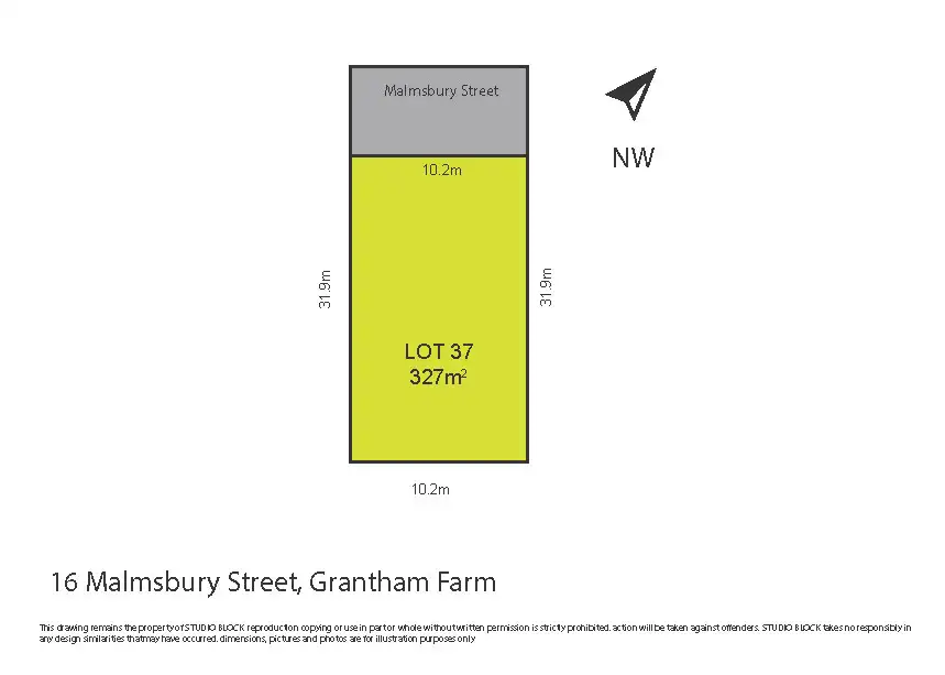 Main view of Homely land listing, 16 Malmsbury Street, Grantham Farm NSW 2765