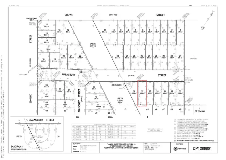 Third view of Homely land listing, 16 Malmsbury Street, Grantham Farm NSW 2765