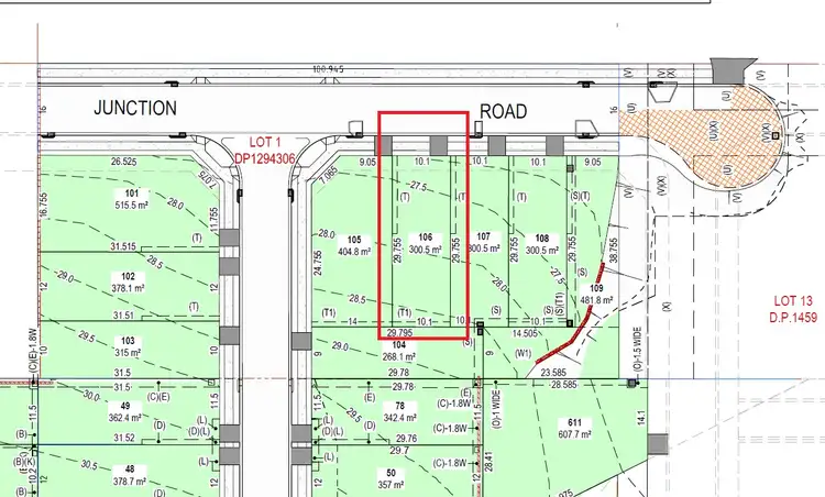 Third view of Homely land listing, Lot 106 Junction Road, Grantham Farm NSW 2765
