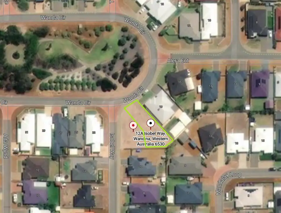 Main view of Homely land listing, 12A and 12B Isobel Way, Wandina WA 6530