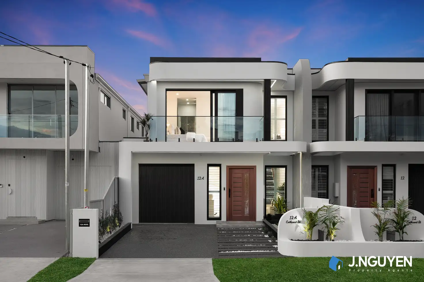 Main view of Homely semi-detached listing, 12a Cathcart Street, Fairfield NSW 2165