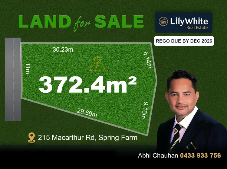 LOT 10, 215 Macarthur Road, Spring Farm NSW 2570