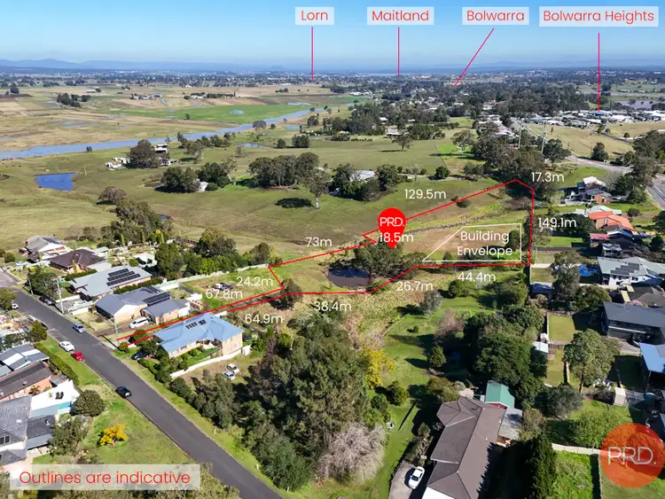 Second view of Homely land listing, 13A Dalveen Road, Bolwarra Heights NSW 2320