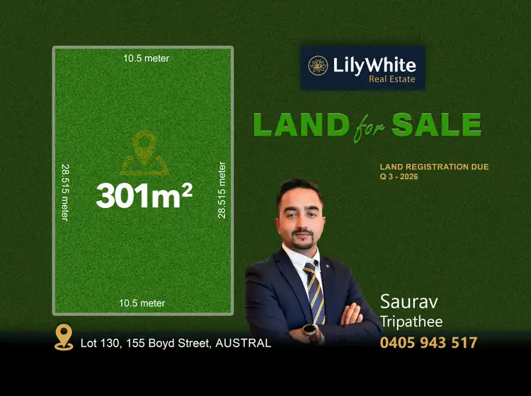 LOT 130, 155 Boyd Street, Austral NSW 2179