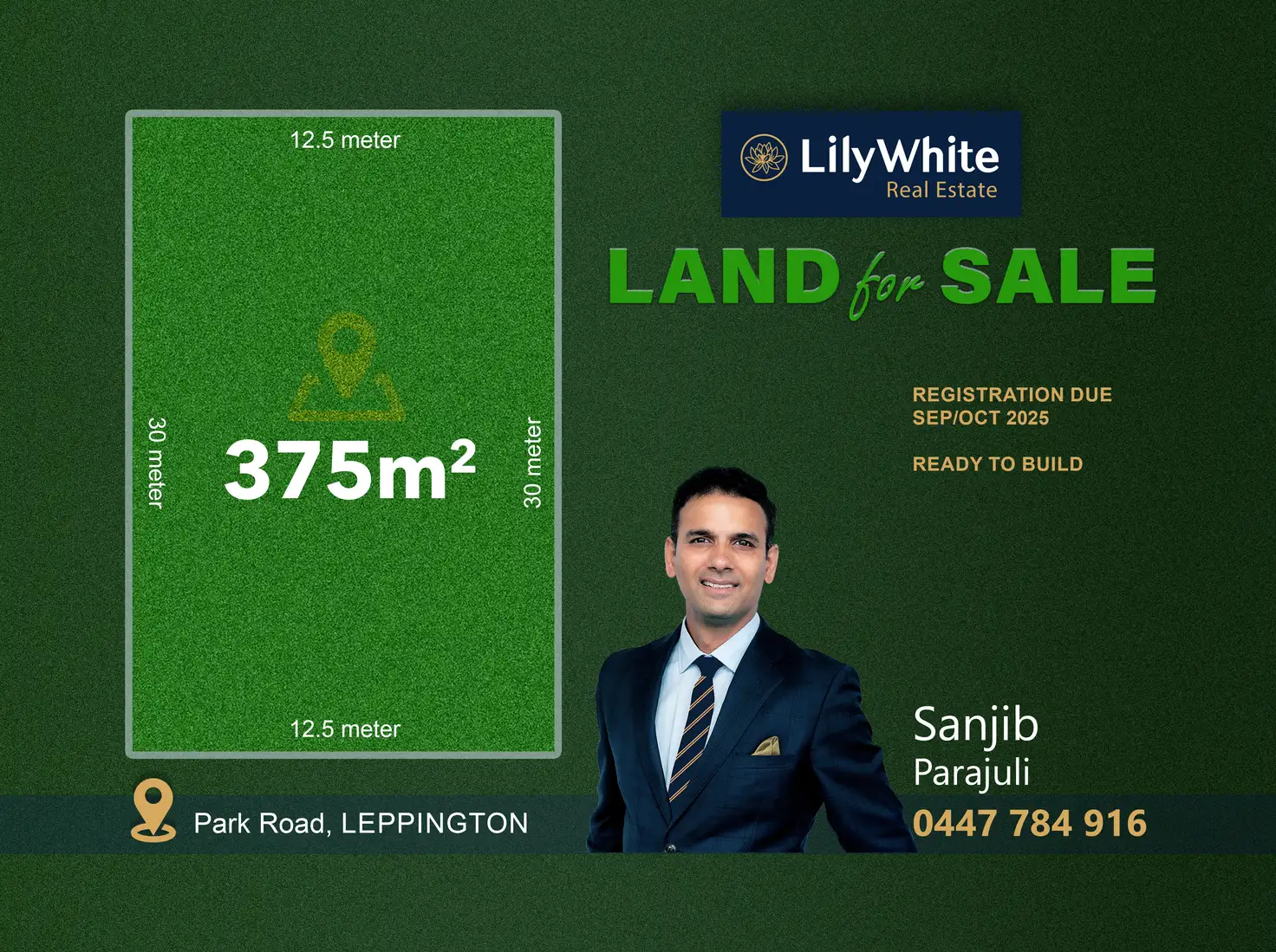 Main view of Homely land listing, Address available on request