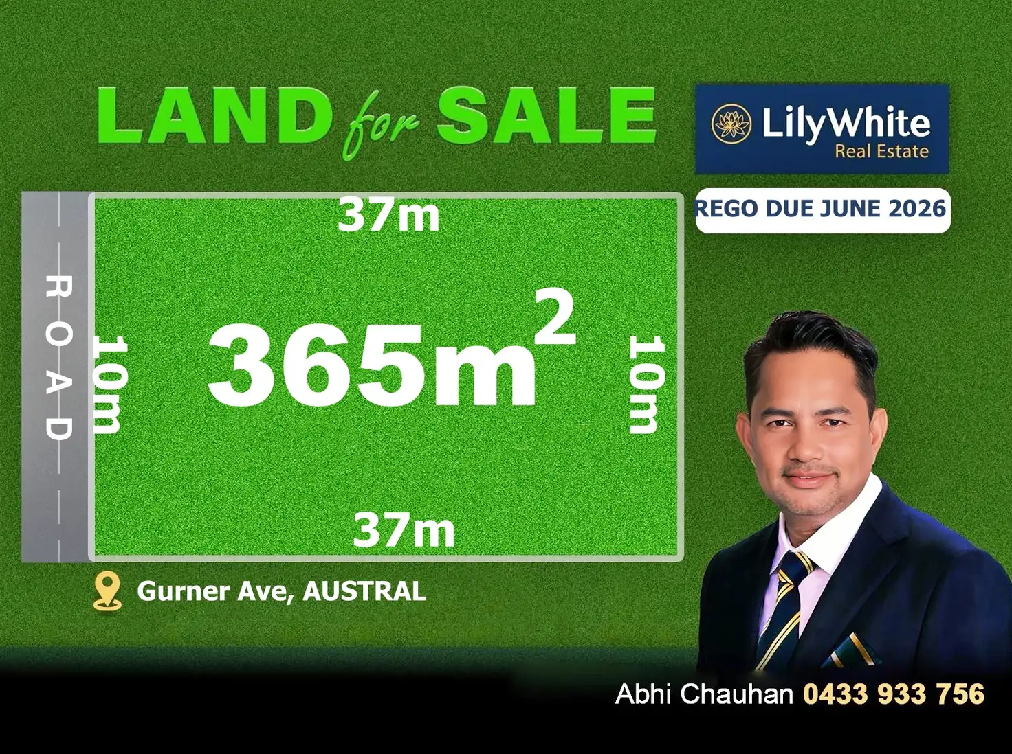 Main view of Homely land listing, LOT 12, 128 Gurner Avenue, Austral NSW 2179