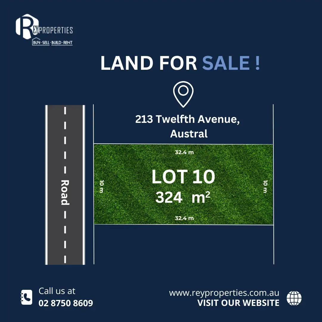 Main view of Homely land listing, LOT 10, 213 Twelfth Avenue, Austral NSW 2179
