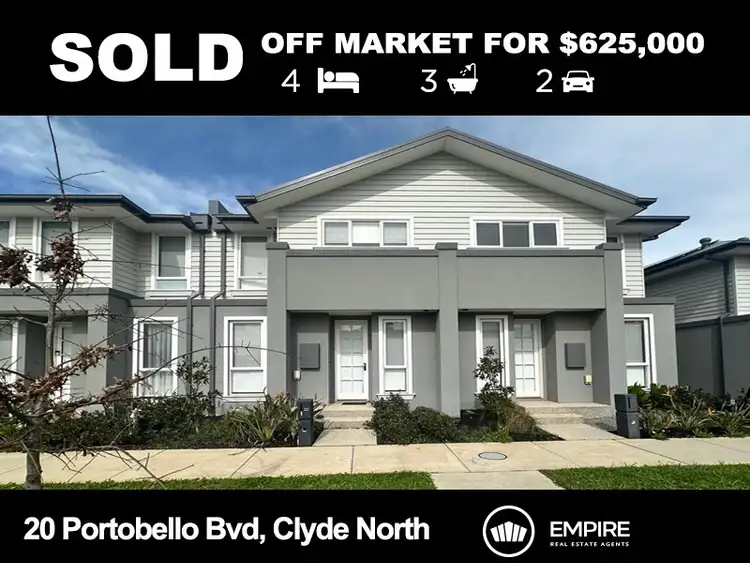 20 Portobello Boulevard, Clyde North VIC 3978