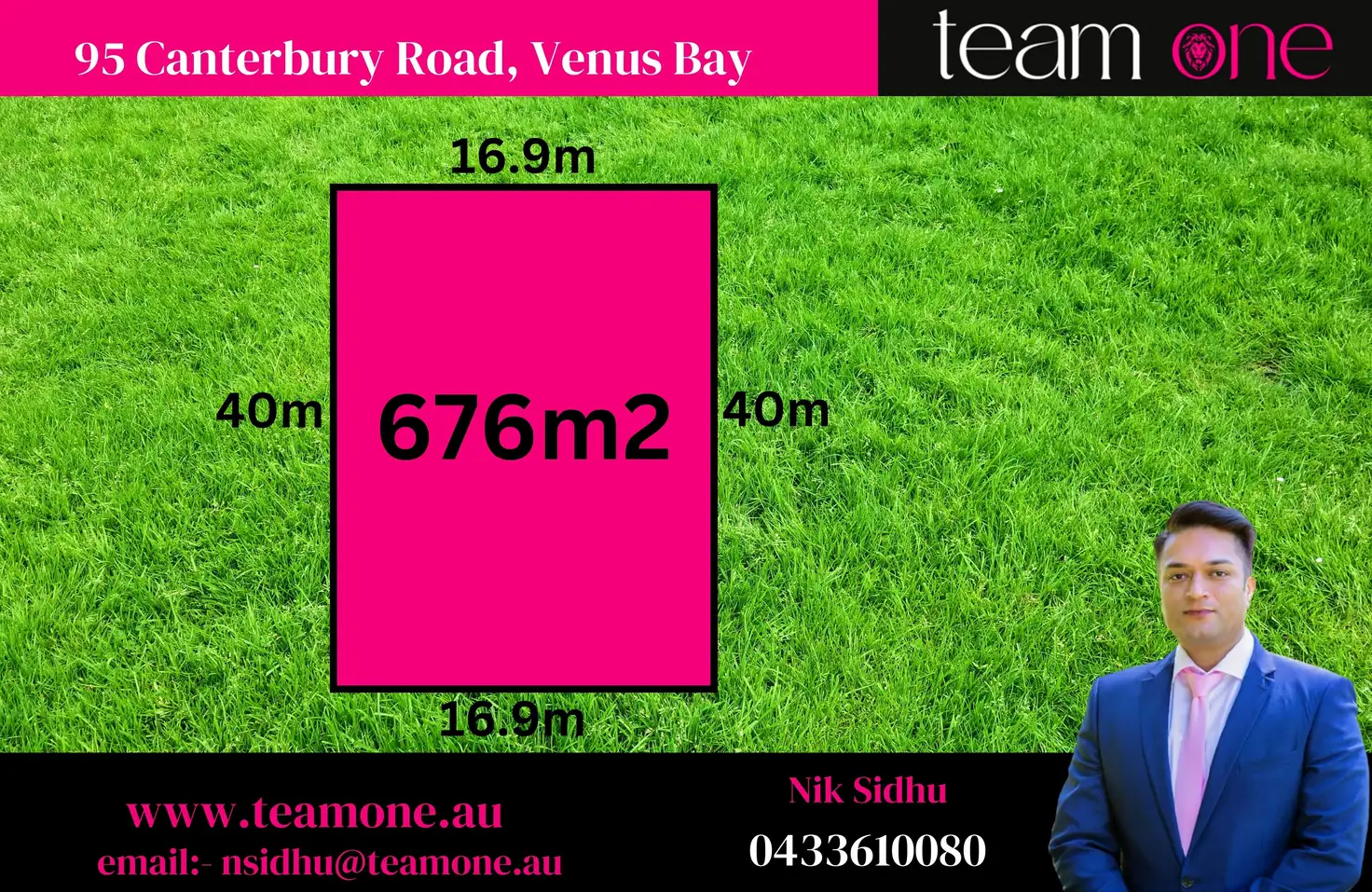 Main view of Homely land listing, 95 Canterbury Road, Venus Bay VIC 3956