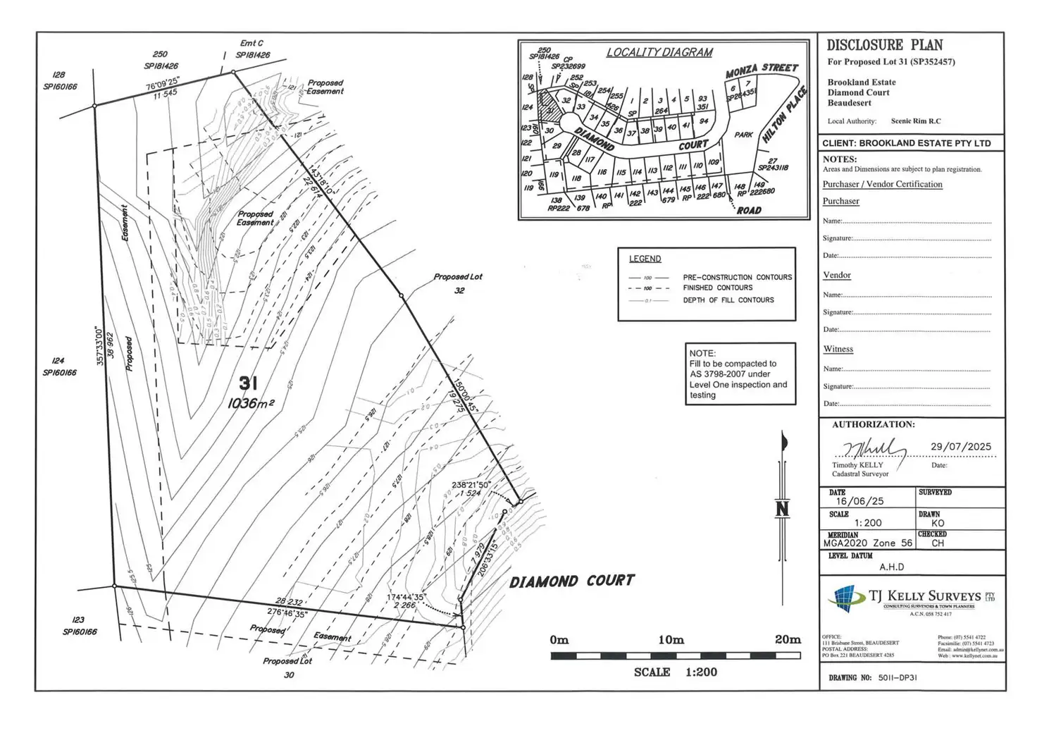 Main view of Homely land listing, LOT 31 Diamond Court, Beaudesert QLD 4285