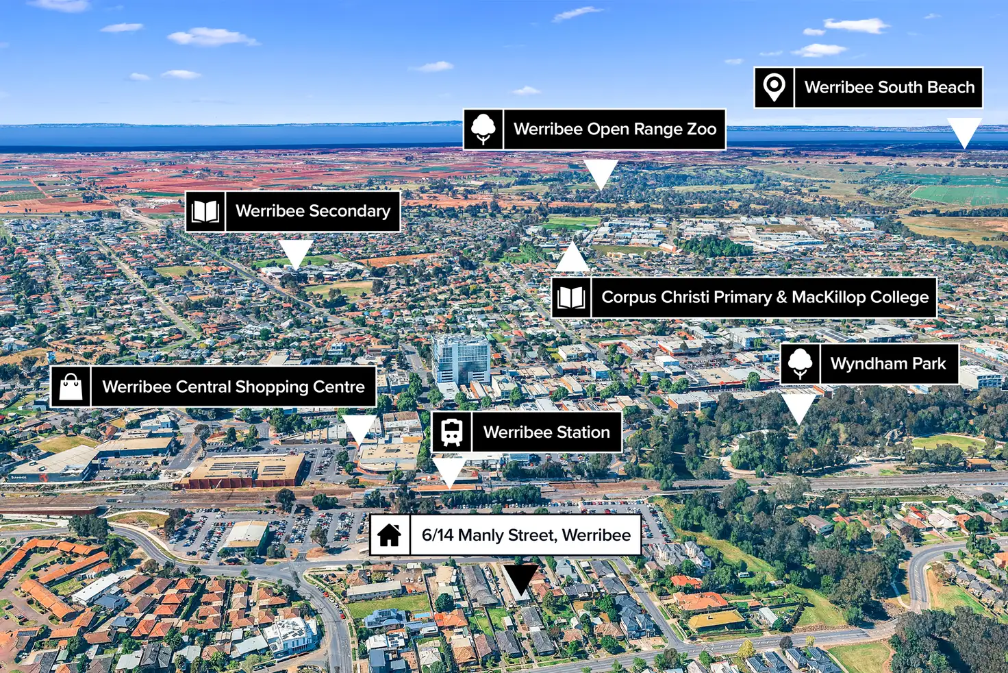 Main view of Homely unit listing, 6/14 Manly Street, Werribee VIC 3030