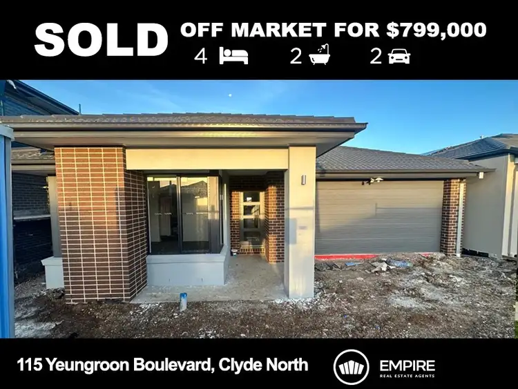 115 Yeungroon Blvd, Clyde North VIC 3978