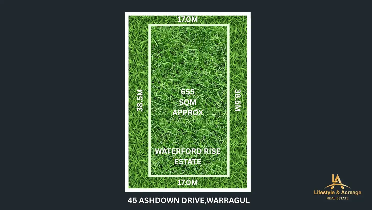 Main view of Homely land listing, 45 Ashdown Drive, Warragul VIC 3820