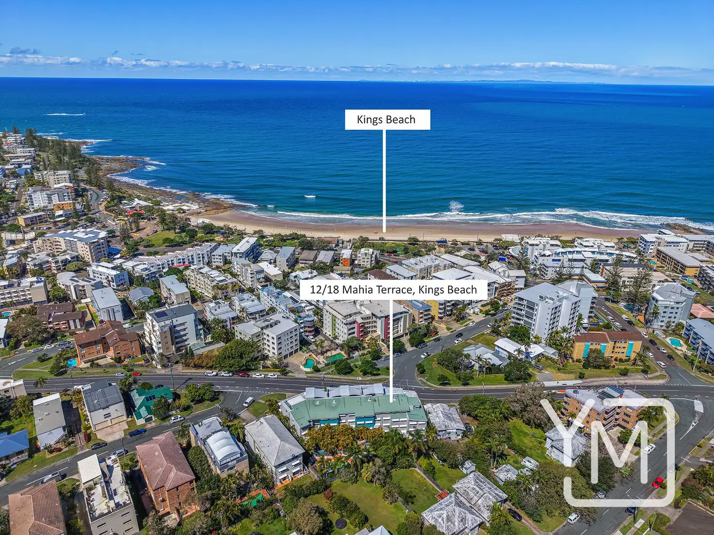 Main view of Homely apartment listing, 12/18 Mahia Terrace, Kings Beach QLD 4551