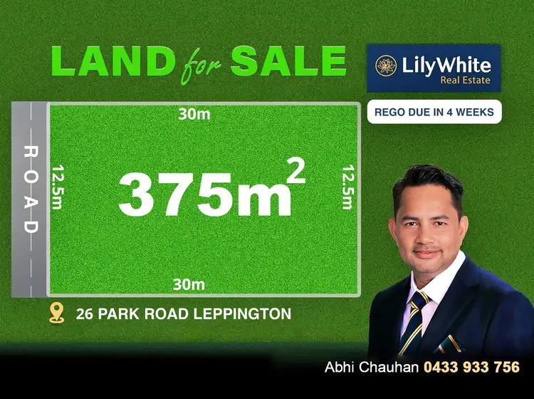 Main view of Homely land listing, LOT x3, 26 Park Road, Leppington NSW 2179