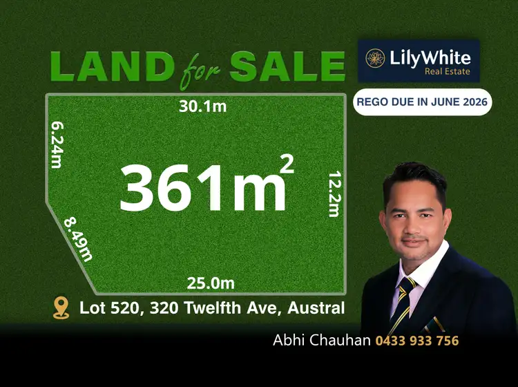 LOT 520, 320 Twelfth Avenue, Austral NSW 2179