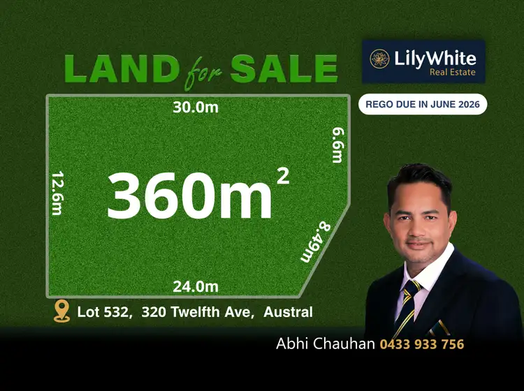 LOT 532, 320 Twelfth Avenue, Austral NSW 2179