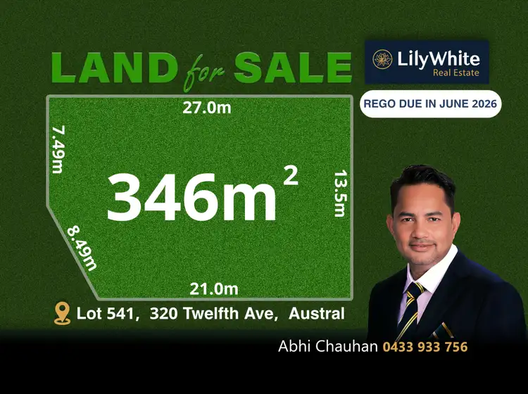 LOT 541, 320 Twelfth Avenue, Austral NSW 2179