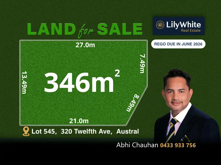 LOT 545, 320 Twelfth Avenue, Austral NSW 2179