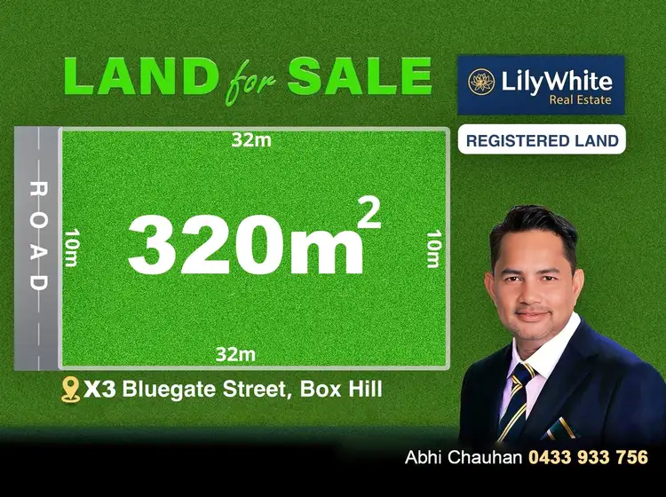 LOT X3 Bluegate Street, Box Hill NSW 2765