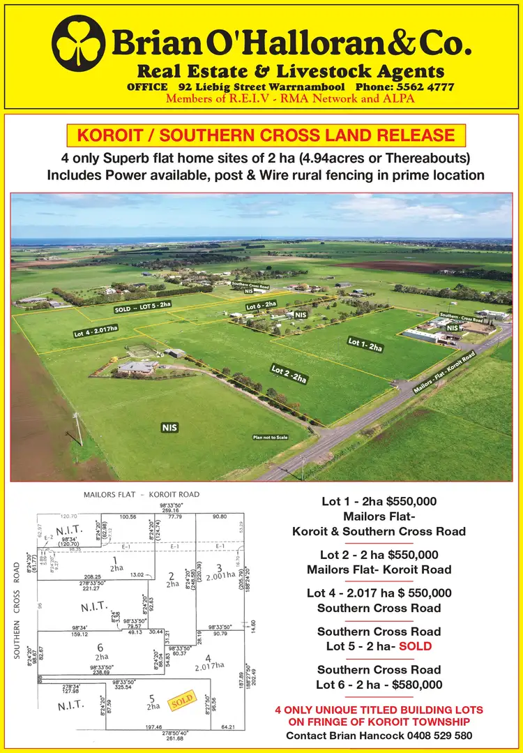 505 Mailors Flat-Koroit Road, Southern Cross VIC 3283