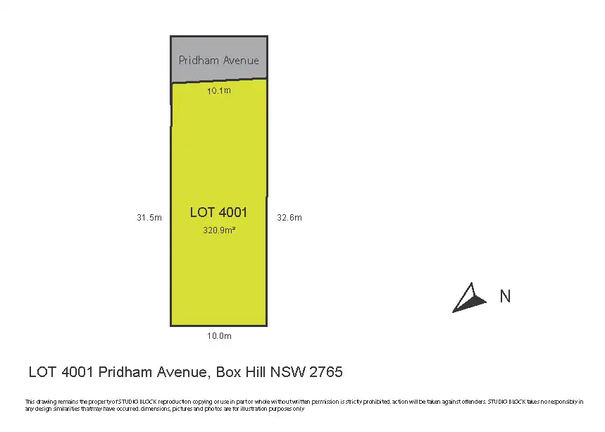 Main view of Homely land listing, Lot 4001 Pridham Avenue, Box Hill NSW 2765