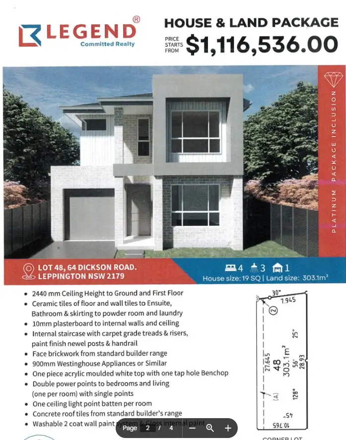 Main view of Homely house listing, 48 Dickson Road, Leppington NSW 2179