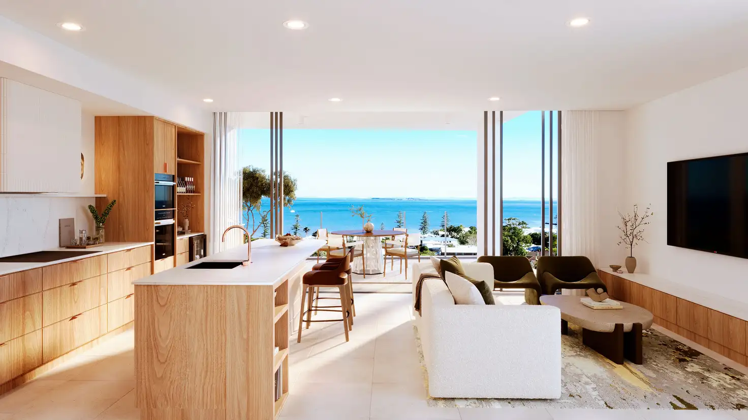 Main view of Homely apartment listing, 502/35 BAY TERRACE, Wynnum QLD 4178