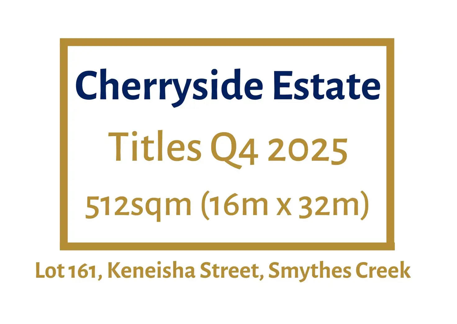 Main view of Homely land listing, LOT 161 Keneisha Street, Smythes Creek VIC 3351