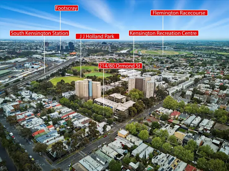 Sixth view of Homely apartment listing, 214/80 ORMOND STREET, Kensington VIC 3031