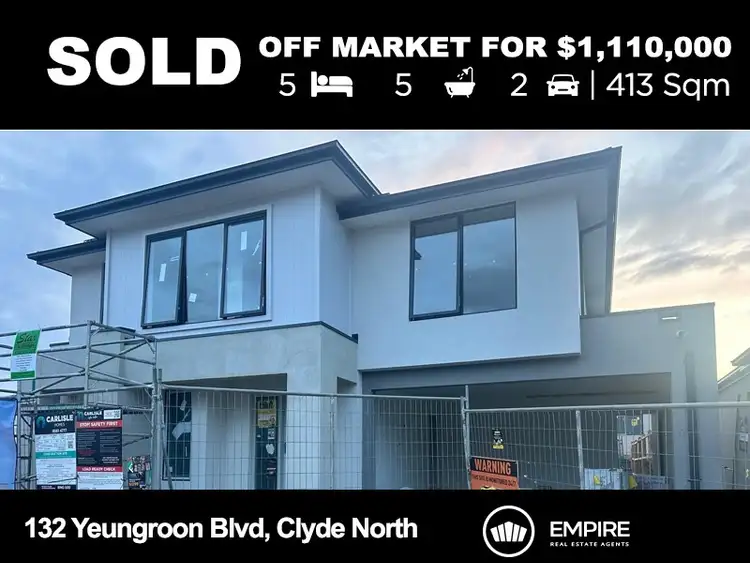132 Yeungroon Blvd, Clyde North VIC 3978